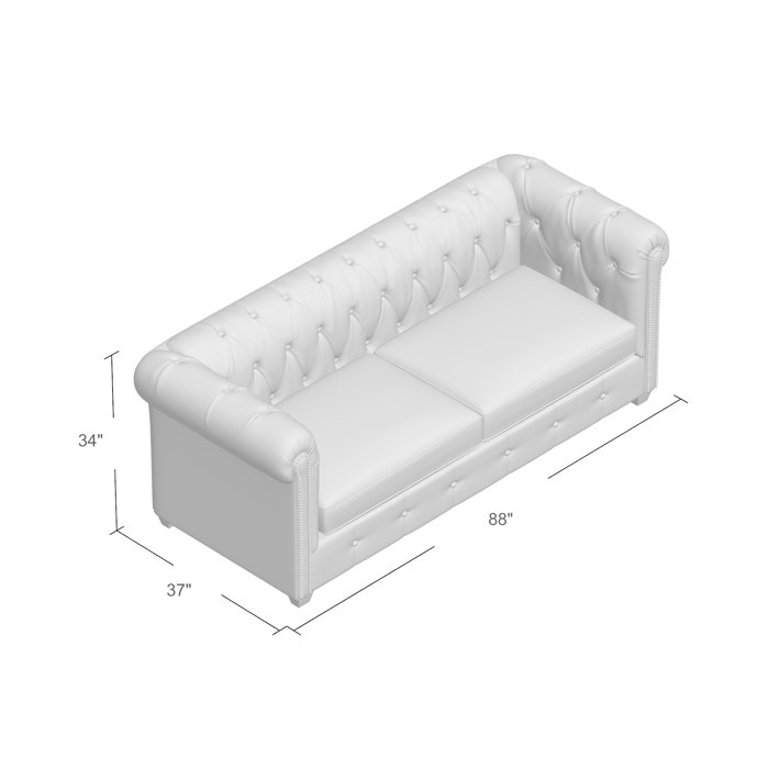 Birch Lane 88'' Upholstered Sofa Wayfair Canada